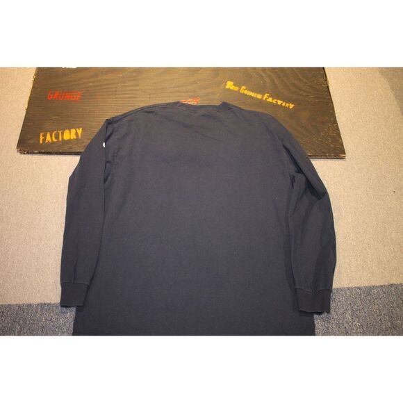 Vintage Dallas Cowboys Long Sleeve Navy T-Shirt - Size XL - Picture 5 of 5